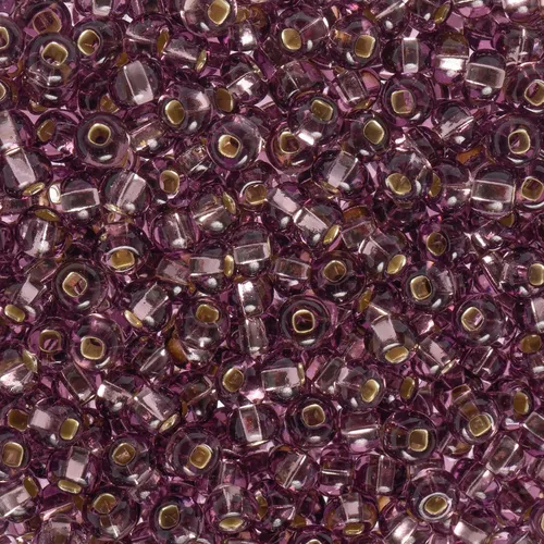 Vista 34 de John Bead Cuentas de cristal checo 6/0 amatista AB cuentas para manualidades de joyería, vial de 0.81 oz