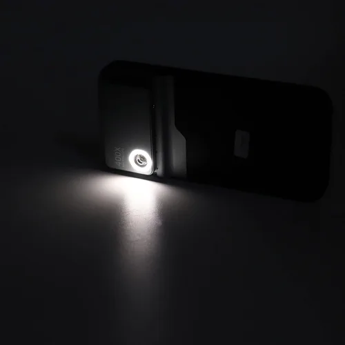 Vista 6 de Microscopio de teléfono 400X, microscopio 400X con luz LED y clip universal para teléfono para iOS 14 Pro, enfoque rápido, microworld para niños