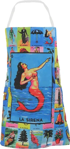 Vista 11 de Leos Imports Loteria Card - Delantal de bingo mexicano con bolsillos