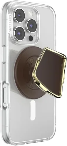 Vista 7 de PopSockets - Agarre para teléfono con soporte expandible, agarre adhesivo, ópalo