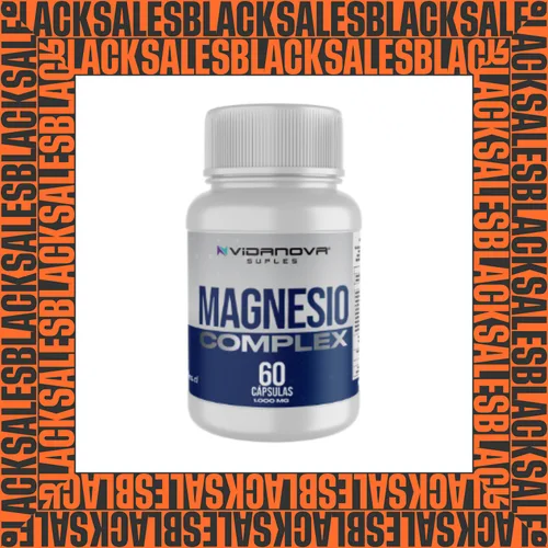 MAGNESIO COMPLEX 1000MG 60CAPS