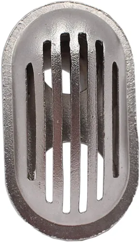 Vista 5 de SHENGHUISS 316 Stainless Steel Boat Intake Strainer Threaded Thru-Hull Water Pick-up Inlet Filter Scoop with Rubber Washer Gaskets(1-1/4" & 3/4")