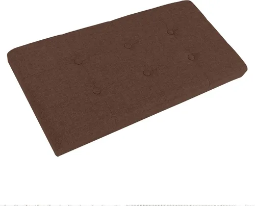 Vista 81 de Lavish Home - Banco otomano con almacenamiento, plegable, tapa acolchada de espuma con punzoneado de 30 pulgadas, gris oscuro