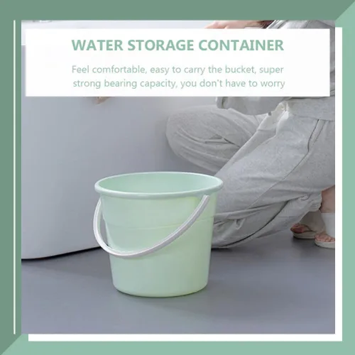 Vista 9 de Cubo Contenedor de agua de plástico Contenedor de almacenamiento