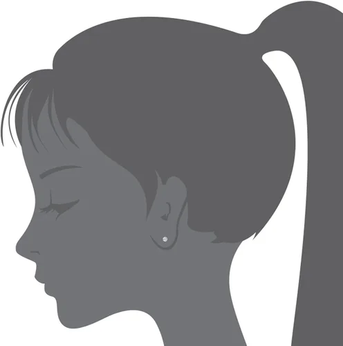 Vista 3 de Lovearing - Aretes de poste de oro amarillo de 14 quilates con circonitas cúbicas redondas de 2, 3, 4, 5 y 6mm