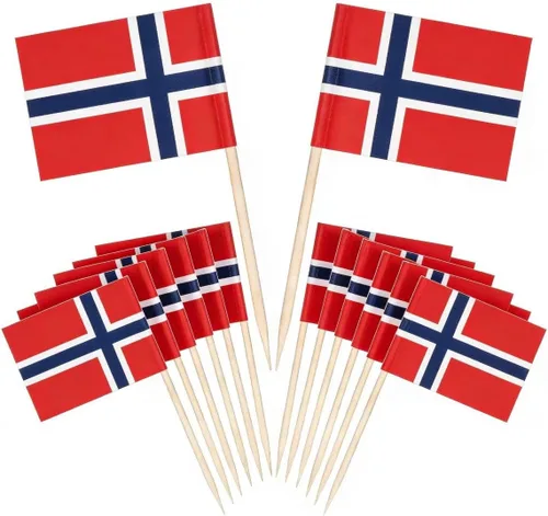 Vista 8 de JAVD CYPS - 100 banderas de palillo de dientes cubano, mini palillo pequeño para cupcakes, banderas cubanas, selecciones de campo, decoración