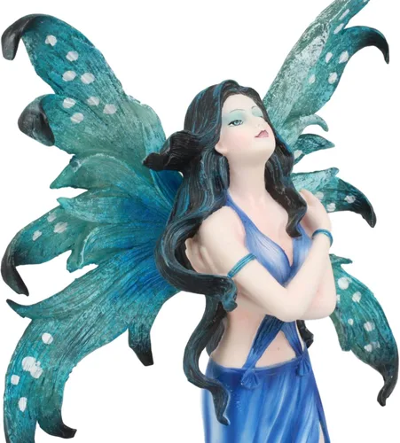 Vista 3 de Atlantic Collectibles Elemental Nación Diosa de hada de agua 12" Tall