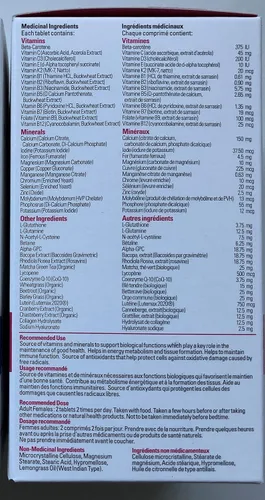 Vista 9 de Smartvita - Multivitaminas para mujer, refuerzo energético e inmunológico, multivitaminas para mujer para el bienestar, apoyo de belleza, cabello