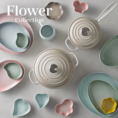 Vista 7 de Le Creuset Horno holandés redondo de hierro fundido esmaltado, 3.5 cuartos de galón, Merengue