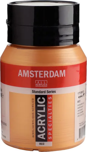 Vista 52 de Amsterdam Serie Estándar Tubo de Pintura Acrílica 120ml Azo Naranja 276 (17092762)