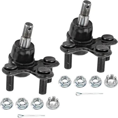 Vista 314 de Detroit Axle - Par (2) rótulas delanteras inferiores para Mitsubishi Montero 1992-2000 - [1997-2004 Montero Sport]
