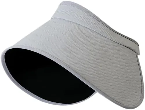 Vista 5 de Sombrero de verano para exteriores, protección solar versátil, protección UV, ala grande, resistente al viento, sombrero de protección solar Beige