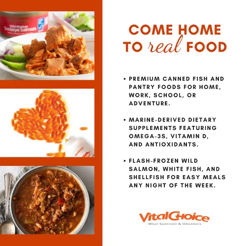 Vista 7 de Vital Choice Msc Wild Albacore Tuna, nada añadido, latas de 3.75 onzas (paquete de 6)