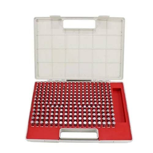 Vista 12 de (R) Juego de calibre de pasador de acero menos tratado térmicamente con estuche de almacenamiento M0 50 piezas 0.011 "-0.060