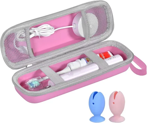 Vista 11 de Estuche de viaje para cepillo de dientes para Oral-B/Oral-B Pro 1000 1500 5000 7000 7500 6000 9600/Philips Sonicare 4100 5100 1100 6100 5300 cepillo