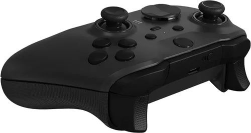 Vista 7 de eXtremeRate Black Replacement Buttons for Xbox One Elite Series 2 Controller, LB RB LT RT Bumpers Triggers ABXY Start Back Sync Profile Switch Keys