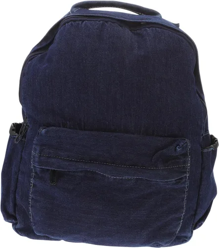 Mochila retro Mochila casual Mochila casual Mochilas Denim Mochila Vintage Mochila Coreana, Azul oscuro