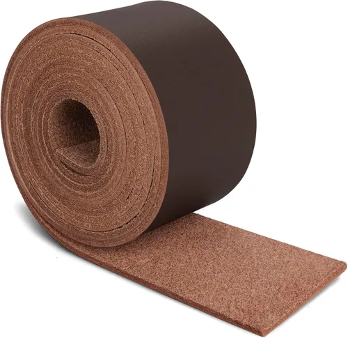 Vista 19 de JinRuiKJ Correa de cuero de grano superior – 1/2 pulgada de ancho 72 pulgadas de largo, tiras de cuero negro – muy adecuada para proyectos de arte