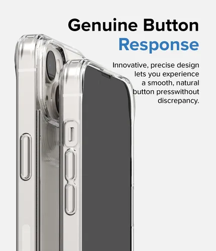 Vista 9 de Ringke Fusion [Muestra la belleza natural] Funda compatible con iPhone 14 Plus, a prueba de golpes, transparente, para mujeres y hombres