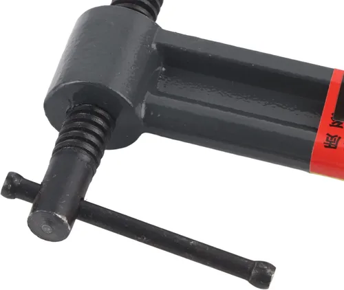 Vista 8 de Abrazadera C resistente tipo G para carpintería con abrazadera en C, dispositivo de sujeción de carpintería de acero fundido, abrazadera en G