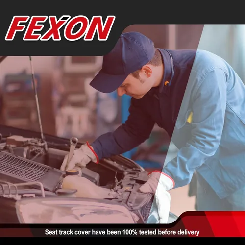 Vista 6 de FEXON Cubierta de Contorno de Interruptor de Asiento del Conductor Compatible con Chevrolet Chevy Traverse para GMC Acadia para Buick Enclave