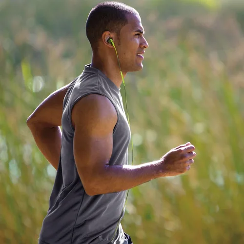 Vista 5 de Bose SoundSport Auriculares intrauditivos para dispositivos Apple (741776-0030) - Verde energético (Renovado)