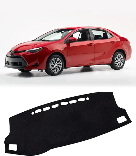 Vista 141 de FIILINES - Cubierta para tablero, accesorio para tablero de malla antideslizante, parasol sin reflejos y protector compatible con Toyota Tundra