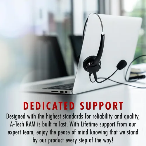 Vista 6 de A-Tech 4GB DDR4 2133MHz PC4-17000 ECC RDIMM 1Rx8 Single Rank 1.2V ECC Registered DIMM de 288 pines Módulo de actualización de memoria RAM