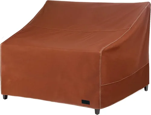 Vista 16 de NettyPro Funda impermeable para sofá modular de patio 600D de alta resistencia, para muebles de patio en forma de L, juego de salón, 83 x 104 Negro