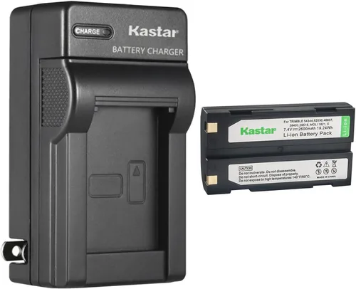 Vista 8 de Kastar Reemplazo del cargador de batería de pared de CA Ei-D-Li1 para Trimble 29518 38403 46607 52030 52030 54344, transmisor GPS Trimble 5700