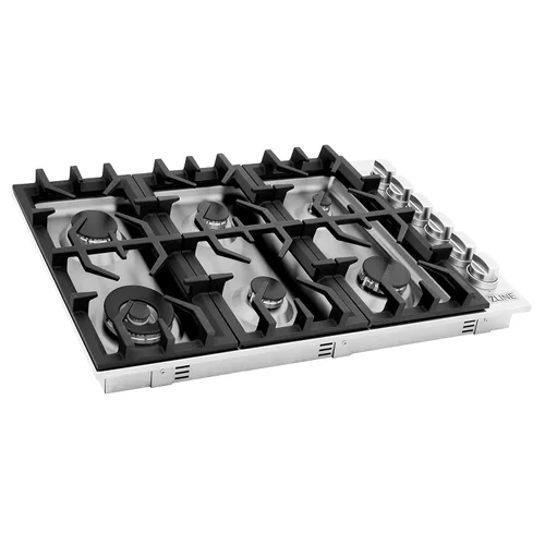 Vista 2 de ZLINE - Placa de cocina de gas con 6 quemadores (RC36) de 36 pulgadas