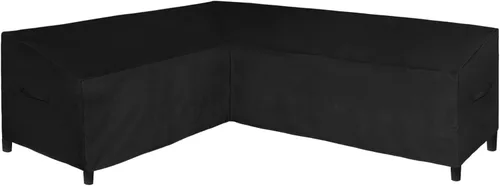 Vista 16 de Easy-Going Funda de sofá modular en forma de L para patio, funda impermeable para exteriores, funda resistente para muebles de jardín con marrón