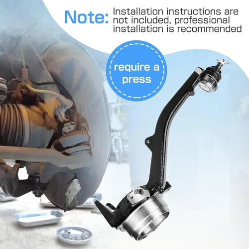 Vista 6 de Brazo de dirección delantero compatible con Toyota 4Runner 1996-2002, Sequoia 2001-2003, Tacoma 1995-2004, Tundra 2000-2003 con ABS para reemplazar
