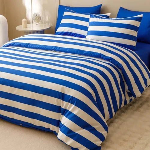 Vista 96 de CLOTHKNOW Juego de edredón de 3 piezas a cuadros color beige óxido, tamaño Full, juego de ropa de cama de cuadros edredón terracota con 2 fundas