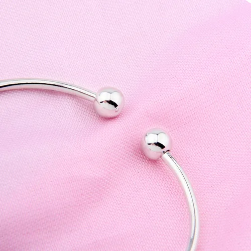 Vista 4 de SEIRAA - Pulsera para niña de flores con nudo de amor, joyería de boda, regalo para Flowergirl