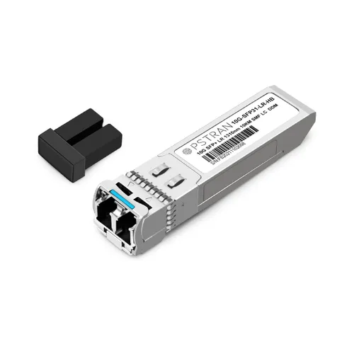 Vista 59 de 10GBASE-LR SFP+ Módulo Transceptor Óptico, 1310nm, 6.2 mi, DDM, Duplex LC SMF, 10 unidades, Gris, Sólido