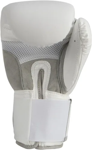 Vista 3 de TITLE Boxing Guantes de boxeo blancos, guantes de boxeo, guantes de saco de boxeo, guantes de kickboxing, guantes de boxeo, guantes de bolsa pesada