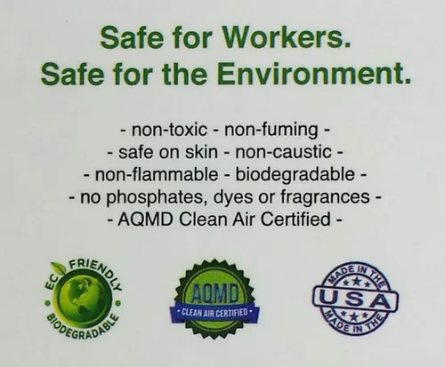 Vista 6 de Limpiador de campana comercial; fórmula concentrada, biodegradable, potente desengrasante, limpieza de fuerza profesional para cocinas industriales