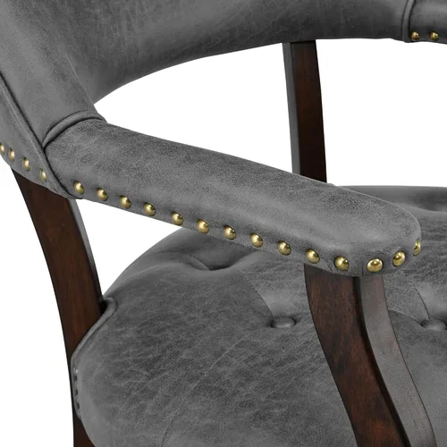 Vista 104 de Silla de comedor con ruedas, sillas de capitán con rodillos, juegos de dinette, sillas de póquer con ruedas, mesa de cocina, sillas rodantes, silla