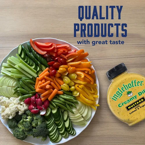 Vista 6 de Inglehoffer Paquete variado de condimentos, salsa de cóctel de mariscos, salsa tártara de mariscos y mostaza cremosa de eneldo (paquete de 3)