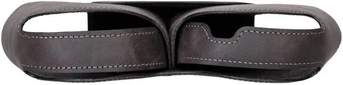 Vista 4 de HARDISTON Funda para AirPods Max, cuero genuino hecho a mano, fundas protectoras de cuero de alta calidad para los oídos, funda de transporte