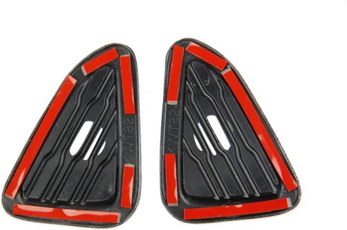 Vista 6 de Cubierta de anillo de sonido de altavoz pequeño para puerta de fibra de carbono para Chevrolet Corvette C8 2020-2025