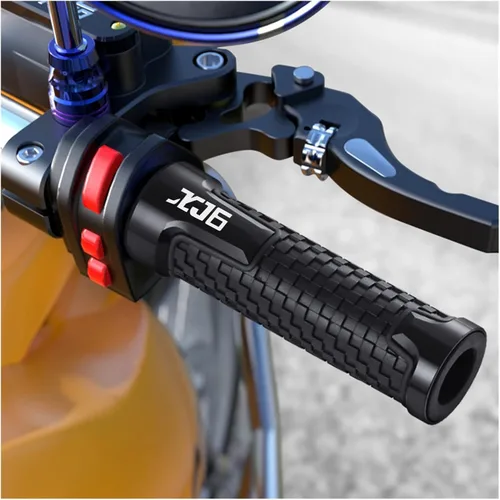 Vista 3 de Handlebar Grips Motorcycle Grips Rubber Non-Slip Handlebar Handle Grip Comfort for Yamaha XJ6 Diversion ABS XJ6N XJ6F XJ6S 2012 2013 2014 2015 Black