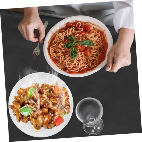 Vista 7 de ABOOFAN Rectangular Tablecloth 137x183cm 5pcs Grease-Proof Disposable for Party Birthday Oil-Resistant DIY Table Cover