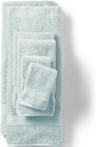Vista 14 de Lands' End - Toalla de baño (hoja de baño, Supima, color blanco)