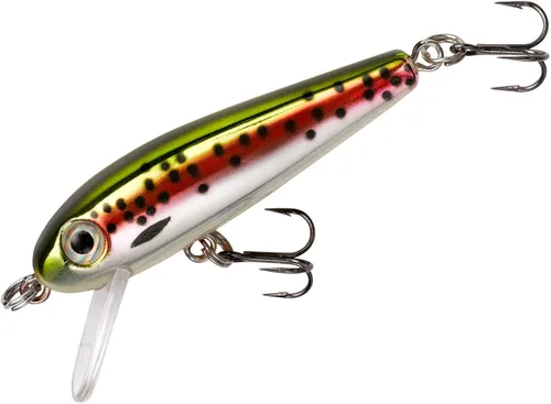 Vista 9 de Señuelos Rebel Tracdown de hundimiento lento, Crankbait para pesca de róbalo, trucha y lucioperca