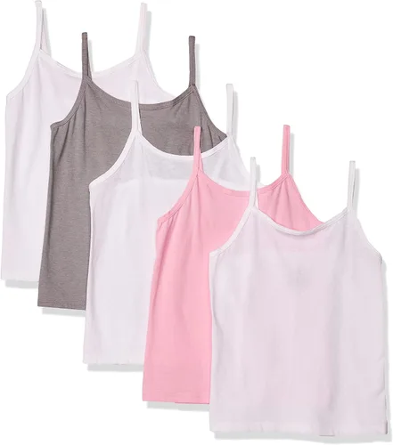 Hanes playera de algodón para bebé niña paquete de 5 surtido