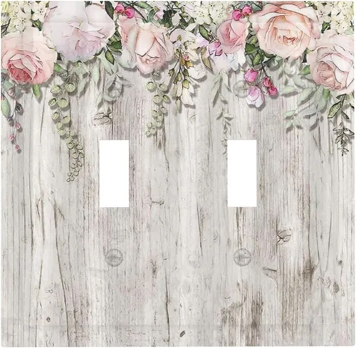 Vista 121 de Cubierta de placa de pared dispositivo duplex de 1 banda de mármol abstracto en arte interruptor de luz de salida eléctrica de cara fluida azul