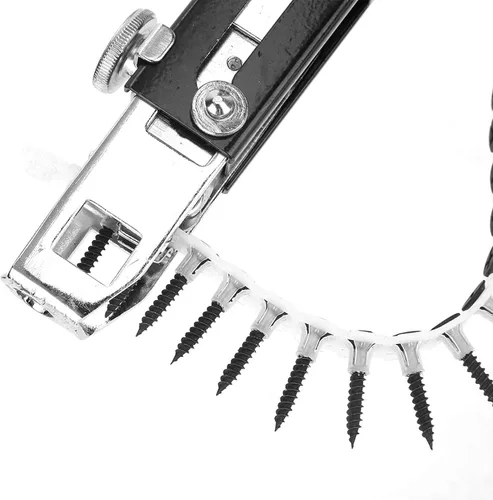 Vista 6 de Cadena de tornillo automática, adaptador de tornillo de taladro, cadena de espiga de tornillo ajustable de metal, accesorio de taladro eléctrico