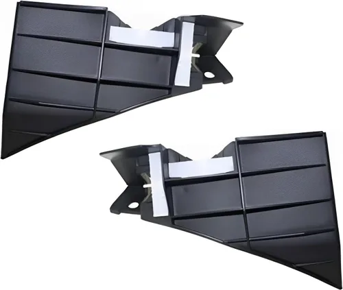 I-Match Auto Parts Juego de 2 cubiertas para parachoques delantero del lado del conductor y del pasajero para Ford Mustang 05-09, GT 07-09 Shelby